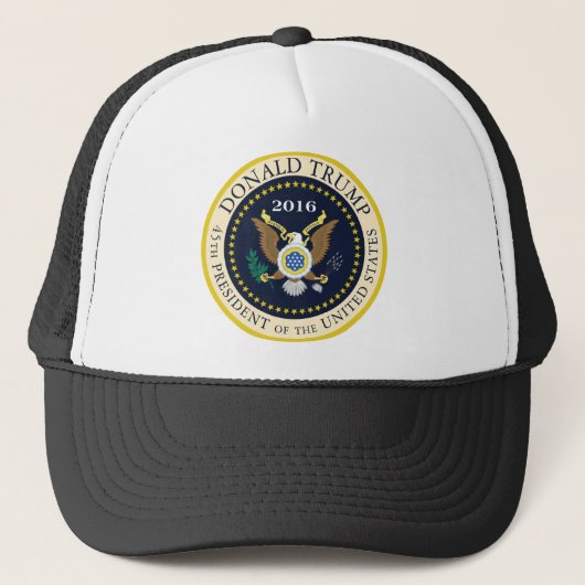 45e President van de Verenigde Staten Trucker Pet (Voorkant)