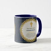 45e Priesterwijding Jubileum SAPPHIRE - ELKE GEEST Mok (Voorkant rechts)