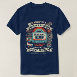 45e reünie Retro jaren 80 Pop Cultuur Klasse van [ T-shirt