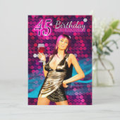 45e uitnodiging van de Partij van de Dag van de Za (Staand voorkant)