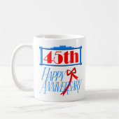 45e verjaardag 3 koffiemok (Links)