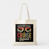 45E Verjaardag Cruise Squad Familie Matching Tote Bag (Achterkant)