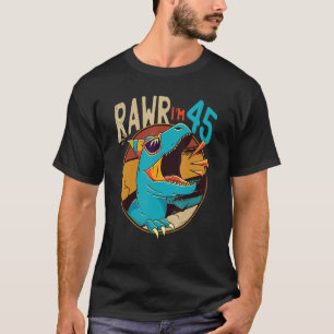 45e verjaardag Dinosaur 45 jaar oud Dinosaur T-shirt