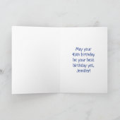 45e verjaardag: kleurrijke muzieksymbolen + regenb kaart (Binnen)