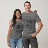 45e verjaardag - perfecte finaliteit in februari 1 t-shirt (Unisex)