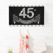 45e verjaardag spandoek (Insitu)