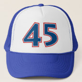 45e verjaardag trucker pet (Voorkant)