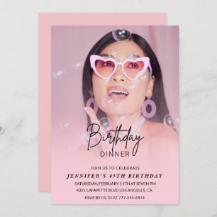 45e verjaardag uitnodigingen Verjaardag Diner Foto