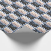45e verjaardag van priesterwijding gefeliciteerd cadeaupapier (Hoek)