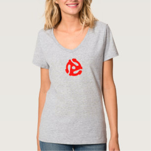 45RPM Record converter T-shirt voor vrouwen