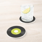 45s Record Onderzetter (Limoen)  (Zijkant)