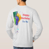 45ste verjaardag t-shirt (Achterkant)