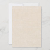 45ste verjaardagsfeest herfstbladeren kaart (Achterkant)