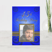45th Birthday party Invitation (Voorkant)