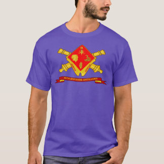 45th Division Artillery w BR Lint T-shirt