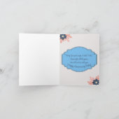 "45th" Jubileum groet Kaart (Binnen)