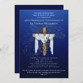 45th Ordination Jubileum Invitation Sapphire Bl (Voorkant / Achterkant)