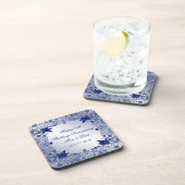 45th Wedding Jubileum Plastic Onderzetter set (Rechterzijde)