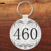 460 Gebiedscode Sleutelhanger (Voorkant)