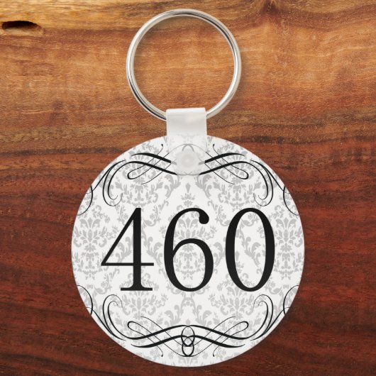 460 Gebiedscode Sleutelhanger (Voorkant)