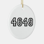 4649 Japans Slang Yoroshiku Keramisch Ornament (Rechts)