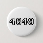 4649 Japans Slang Yoroshiku Ronde Button 5,7 Cm (Voorkant)