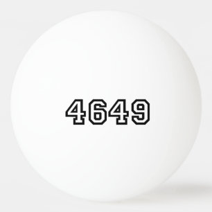 4649 Japanse Slang Yoroshiku Pingpongbal