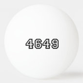 4649 Japanse Slang Yoroshiku Pingpongbal (Achterkant)