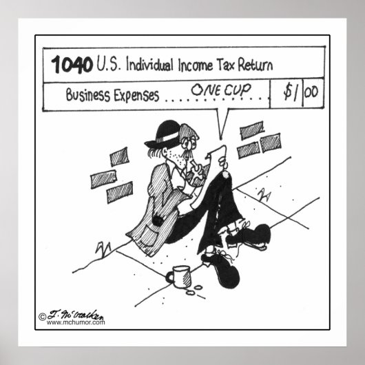 466_tax_cartoon poster (Voorkant)