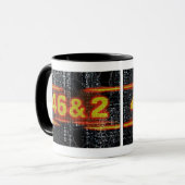 46 & 2 Cyberpunk Signaalmok Mok (Voorkant links)