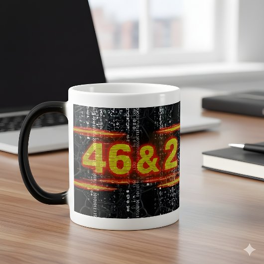 46 & 2 Cyberpunk Signaalmok Mok