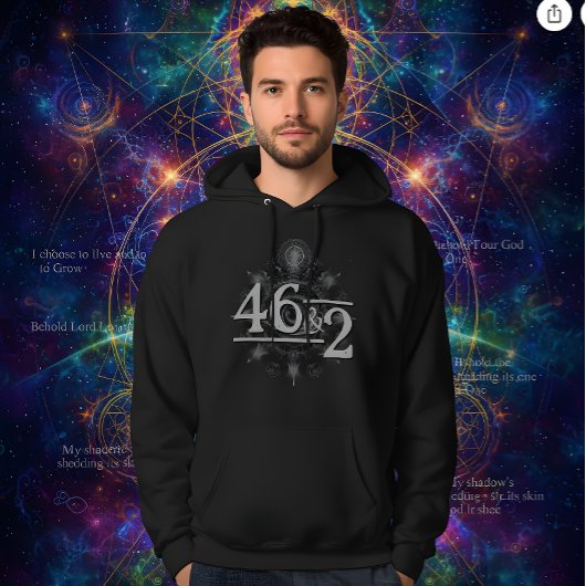 46 & 2 Industriële Dark Art-trui Hoodie