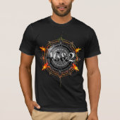 46 & 2 | TOOL-Geïnspireerde Steampunk Kompas T-shi T-shirt (Voorkant)