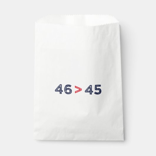 46 > 45 - Trump Lost Biden Won I Bedankzakje (Voorkant)