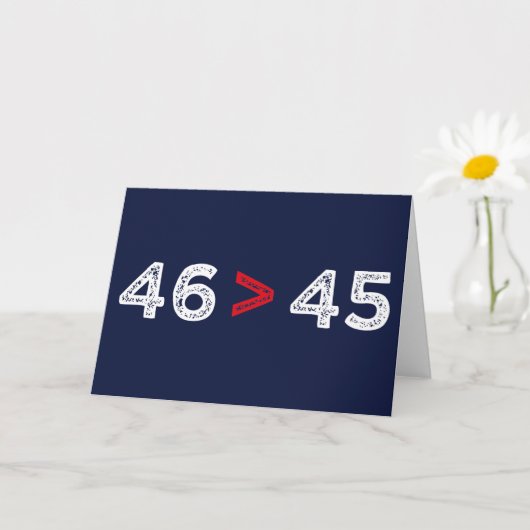 46 > 45 - Trump Lost Biden Won I Kaart (Kleine Plant)