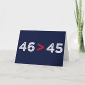 46 > 45 - Trump Lost Biden Won I Kaart (Voorkant)
