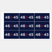 46 > 45 - Trump Lost Biden Won I Labels (Vel)