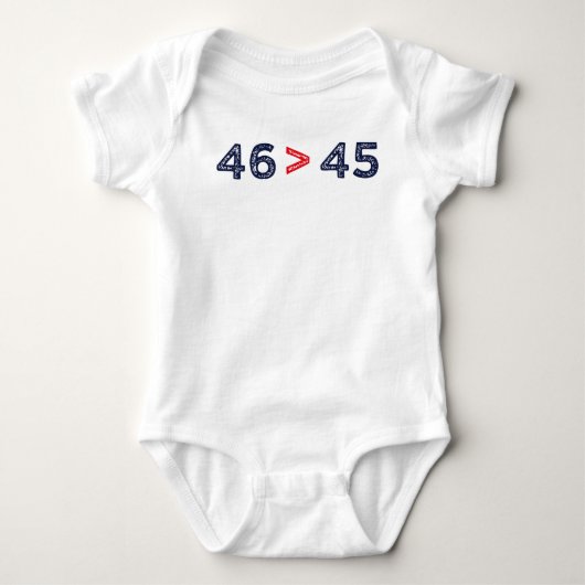 46 > 45 - Trump Lost Biden Won I Romper (Voorkant)