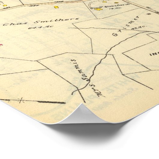 46-47 White Plains, Scarsdale Poster (Hoek)