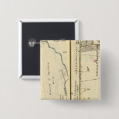 46-47 White Plains, Scarsdale Vierkante Button 5,1 Cm (Voorkant /achterkant)