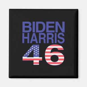 46 Amerikaanse vlag - Biden Harris 46e President - Magneet