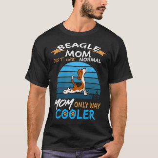 46 Beagle Mom Cooler T-shirt