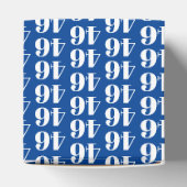 "46" Biden President, Biden Harris 2020, Verkiezin Bedankdoosjes (Bovenkant)