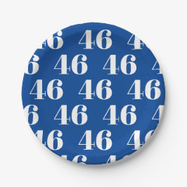 "46" Biden President, Biden Harris 2020, Verkiezin Papieren Bordje