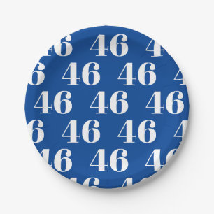 "46" Biden President, Biden Harris 2020, Verkiezin Papieren Bordje