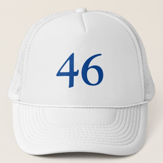 "46" Biden President, Biden Harris 2020, Verkiezin Trucker Pet (Voorkant)