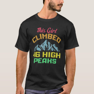 46 Camping Hiking in het Adirondack Mountain High  T-shirt