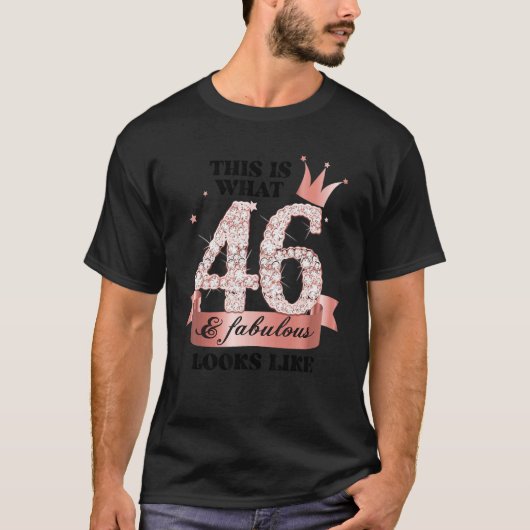 46 & Fabulous I Rose And White Party Group Candid  T-shirt (Voorkant)