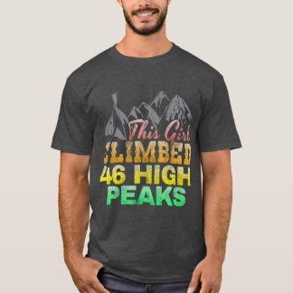 46 Hoge pieken in het Adirondack-gebergte T-shirt