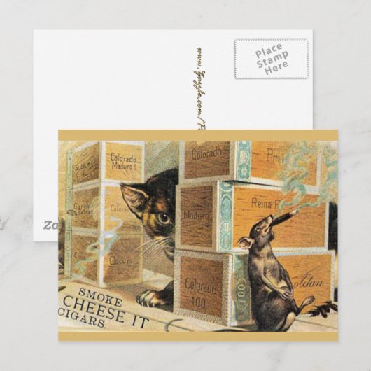 46 huisdieren briefkaart (Voorkant / Achterkant)